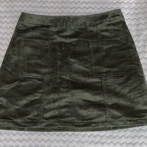 Old Navy olive Green Mini Skirt